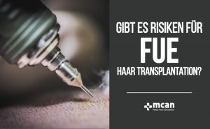 gibt es risiken fur fue haar transplantation