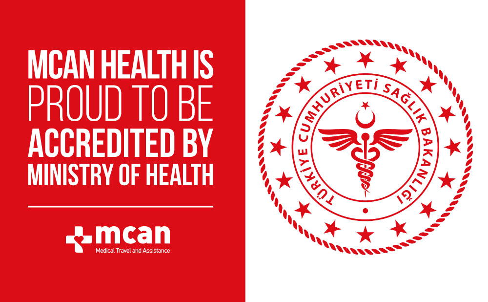 Turkey’s Leading Medical Travel Company MCAN Health Accredited by the Ministry of Health 1 PROUD MCAN PROUD MCAN