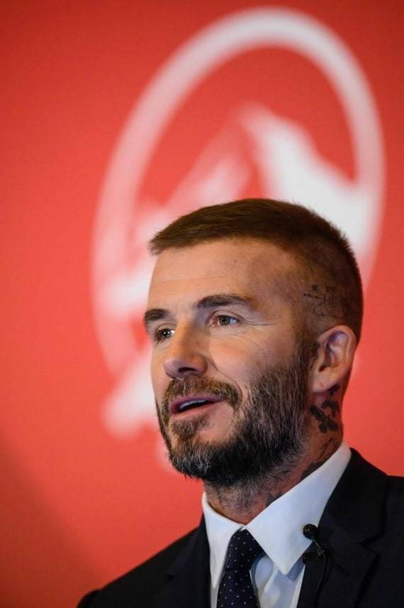 David Beckham's Hair Transplant