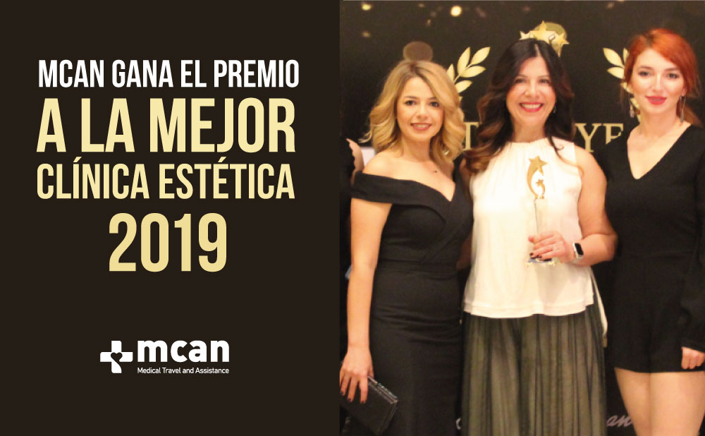 MCAN Health gana el premio a la mejor clínica estética de Turquía 2019 | MCAN Health