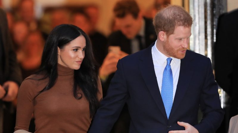 Prince Harry and his wife, Megan Markle