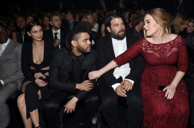 Adele before weight loss Adele in grammy awards