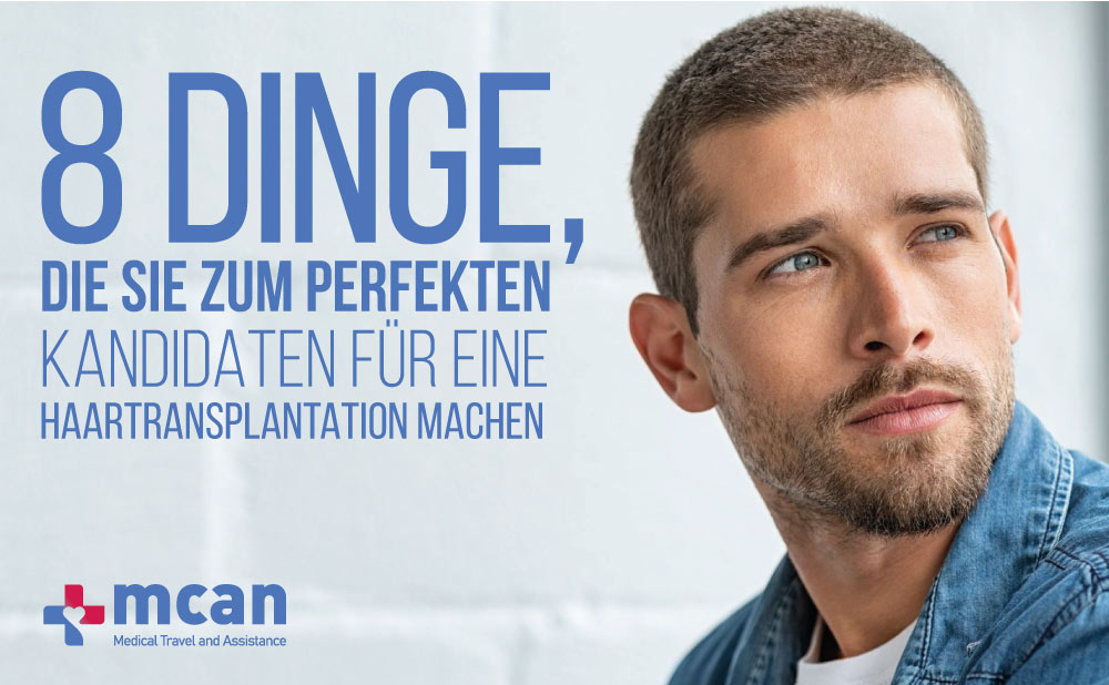 die Sie zum perfekten Haartransplantationskandidaten machen