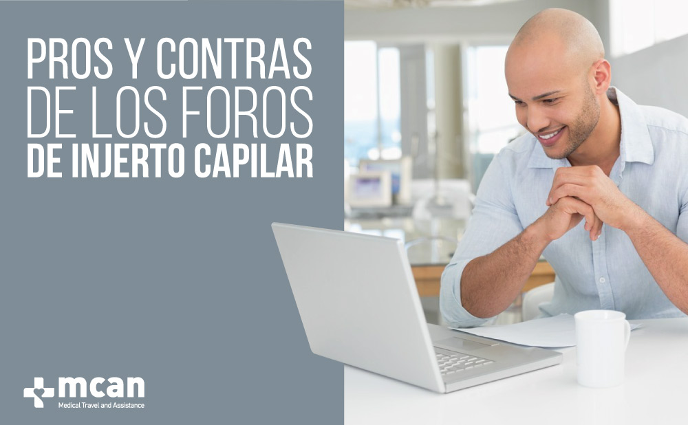 Pros y contras de los foros de injerto capilar | MCAN Health Blog