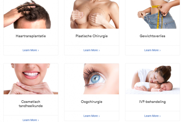 Bekijk de informatie op onze website over uw behandeling