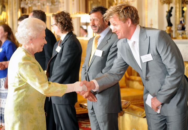 Gordon Ramsay received OBE 2006