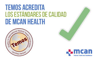 TEMOS acredita los estándares de calidad de MCAN Health