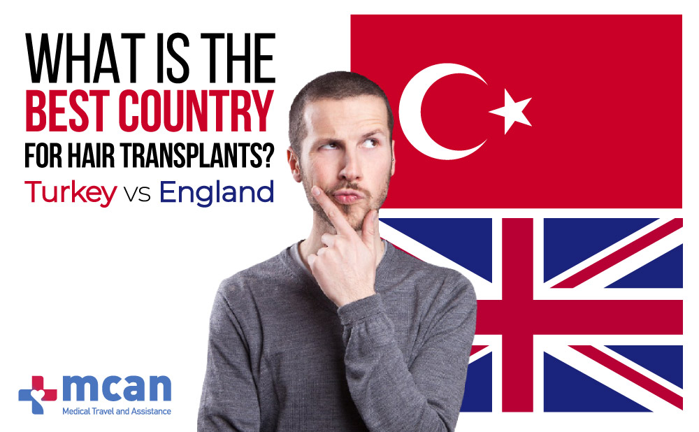 Which country is better for hair transplant? Turkey vs the UK