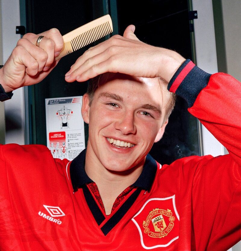 All The Secrets About David Beckham Hair Transplant 9 David beckham hairstyle 1992 e1638366176647 David Beckham Hairstyle Manchester United 1992