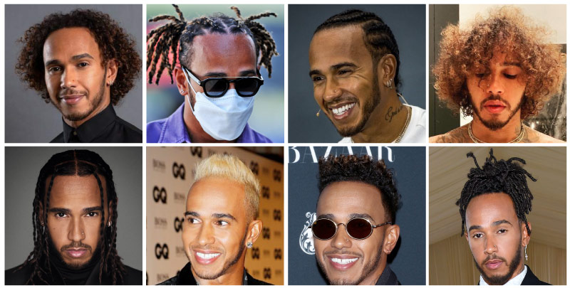 Lewis Hamilton Hairstyles