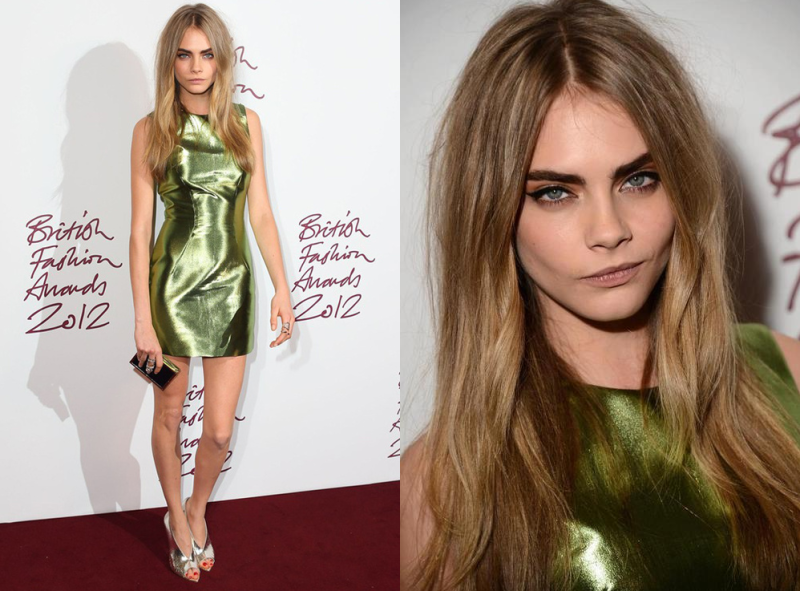 Cara Delevingne in the British Fashion Awards 2012 Cara Delevingne in the British Fashion Awards 2012