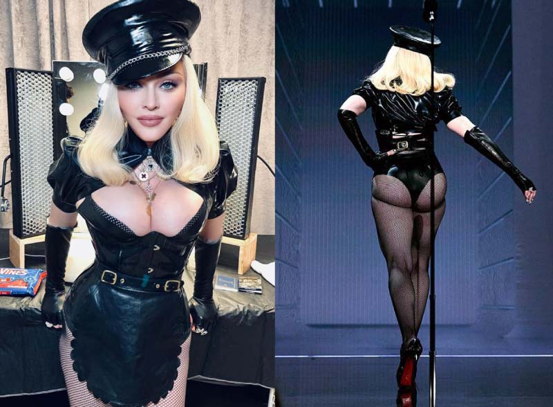 Like a Virgin: Madonna Plastic Surgery 11 Madonna boob job butt lift Madonna at MTV 2021