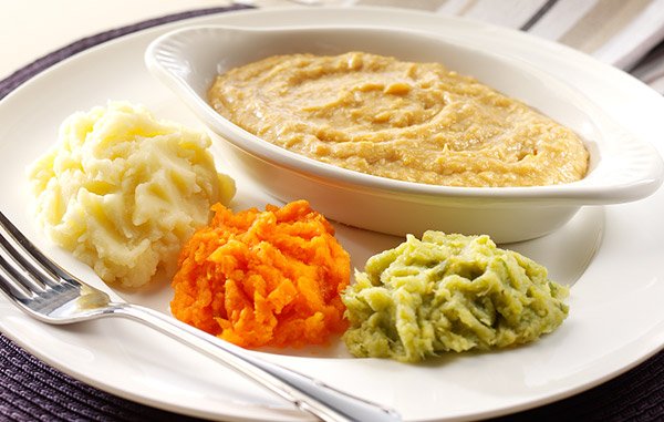 Bariatric Diet After Gastric Sleeves - What to Eat After Sleeve Surgery 6 Puree Diet Gastric Sleeve smashed vegetables and meat after Puree Diet After Gastric Sleeve on the Third Week