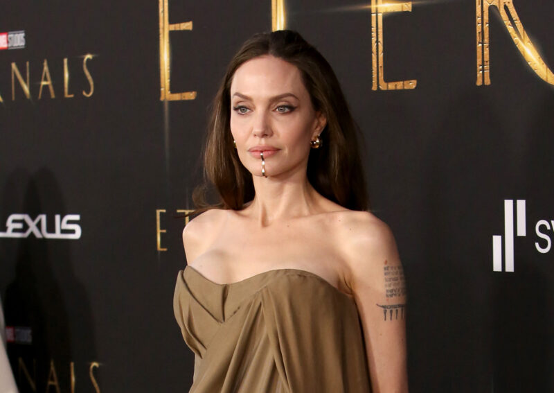 Angelina Jolie in Balmain at the 