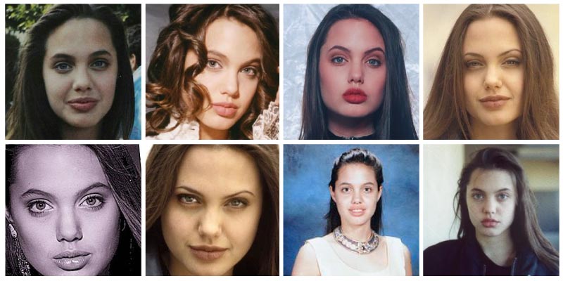Angelina Jolie Before Plastic Surgery 