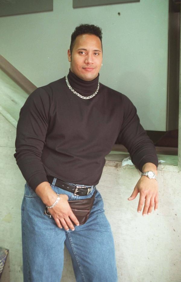 The Rock Famous Fanny Pack Picture