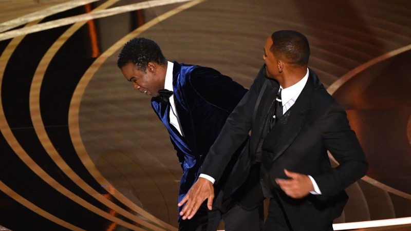 Will Smith Hits Chris Rock on Oscars Stage