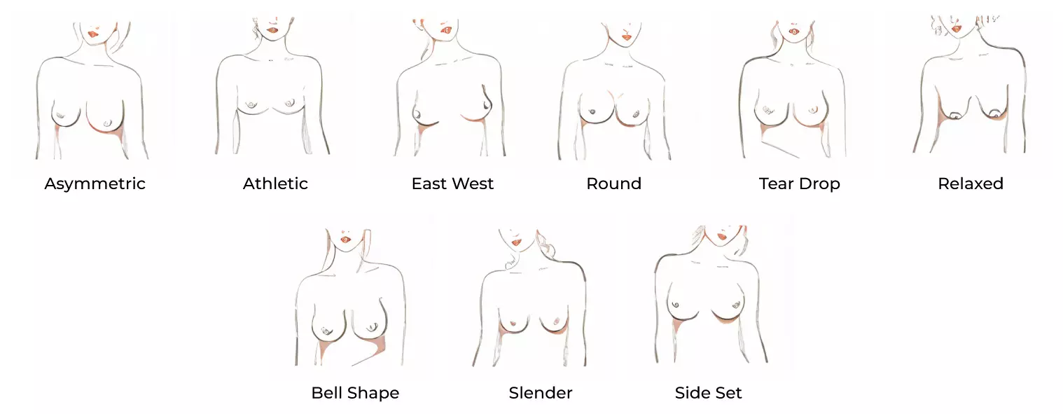Breast Shapes & Types