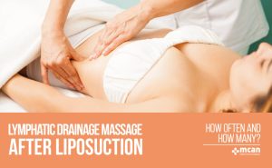 Lymphatic Drainage massage after liposuction
