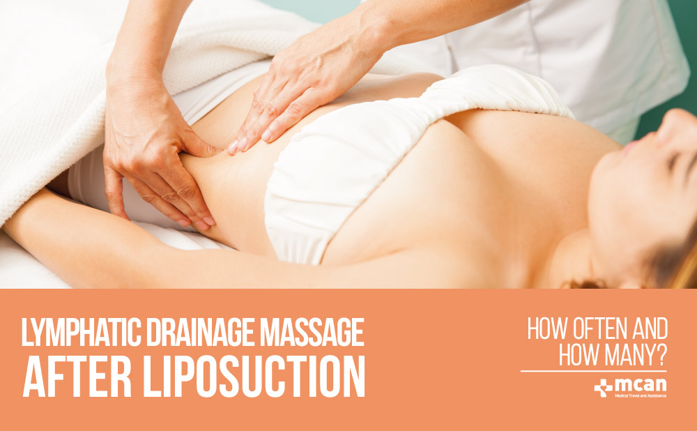 Lymphatic Drainage massage after liposuction