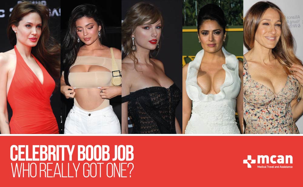 celebrity boob job