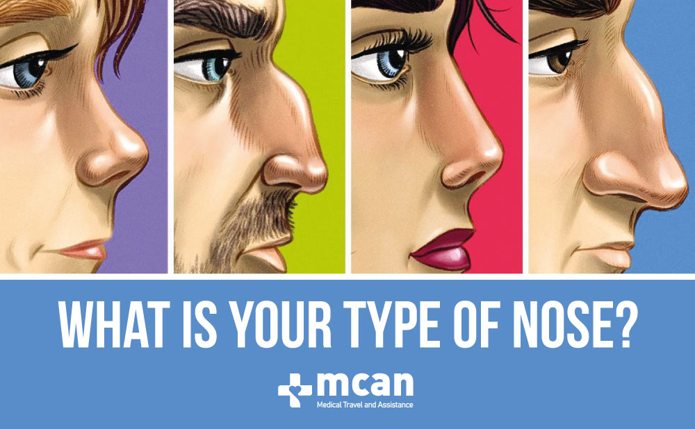 Arten von Nasen-  Was sagen sie über Sie aus? Nasentypen