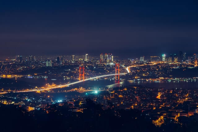 istanbul night view