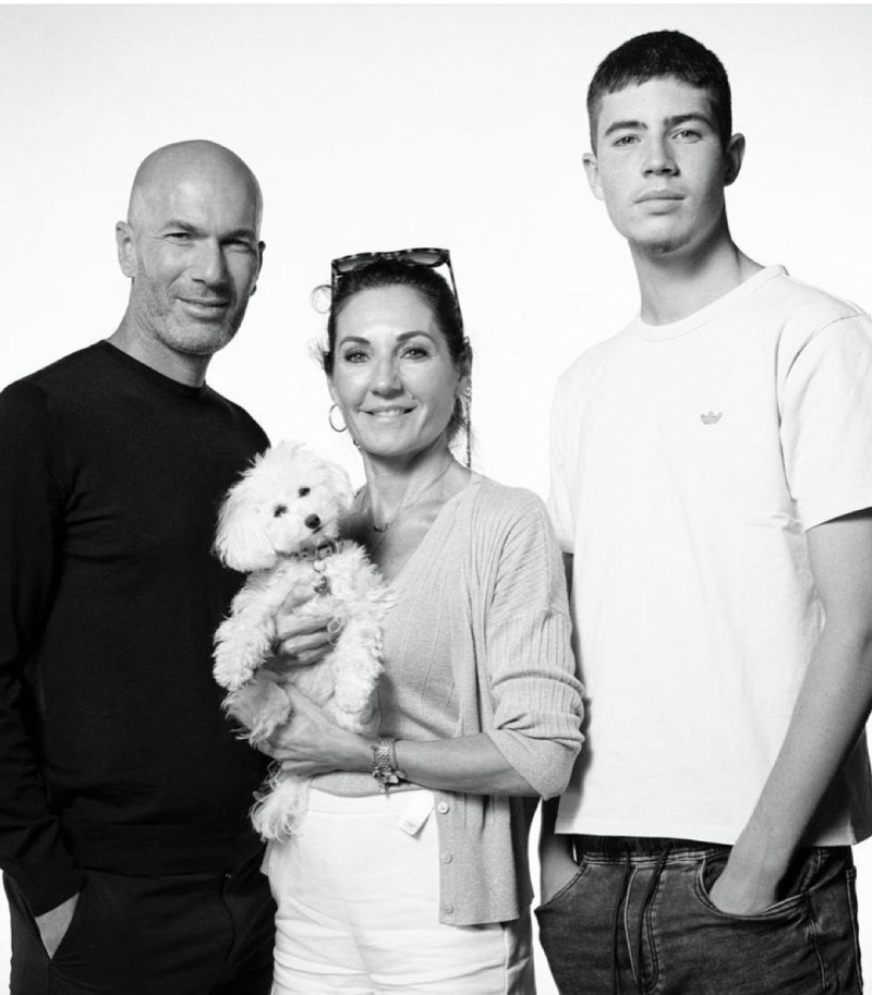 Zidane and his family 2022