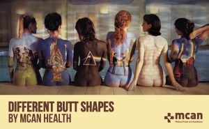 butt shapes blog cover pictures Pink Floyd album