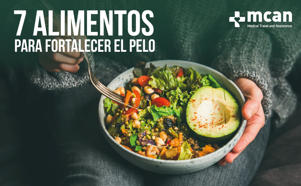 7 alimentos para fortalecer el pelo | MCAN Health