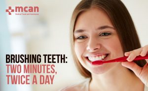 Brushing Teeth: Two Minutes, Twice a Day