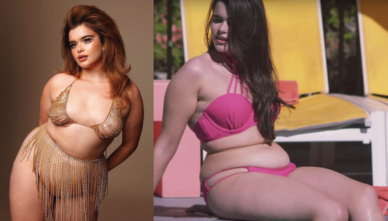 overweight celebrities in bikinis