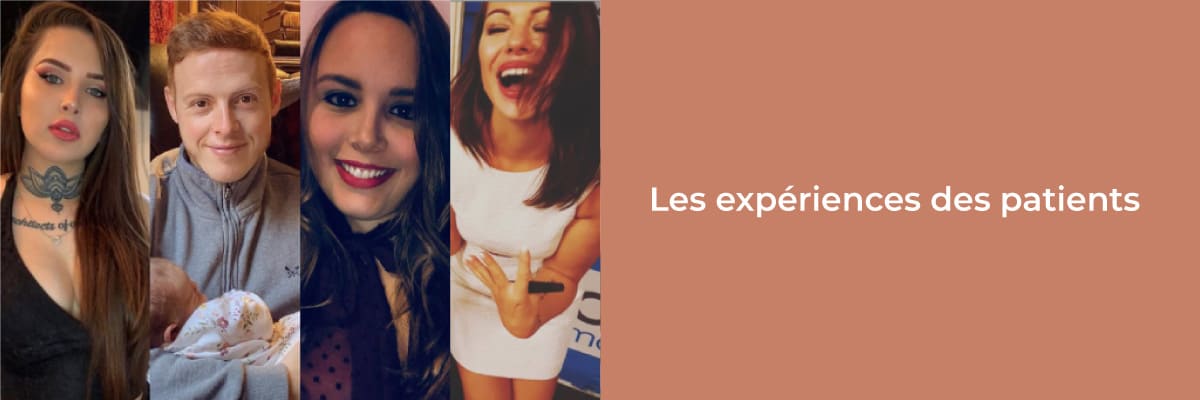 les experience des patients