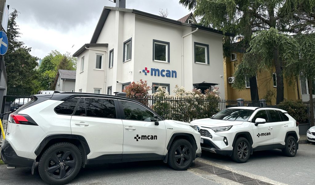 MCAN Health Receives Prestigious Award: ‘’Health Tourism Institution of the Year!’’ 6 MCAN CAR WITH LOGO MCAN CAR WITH LOGO