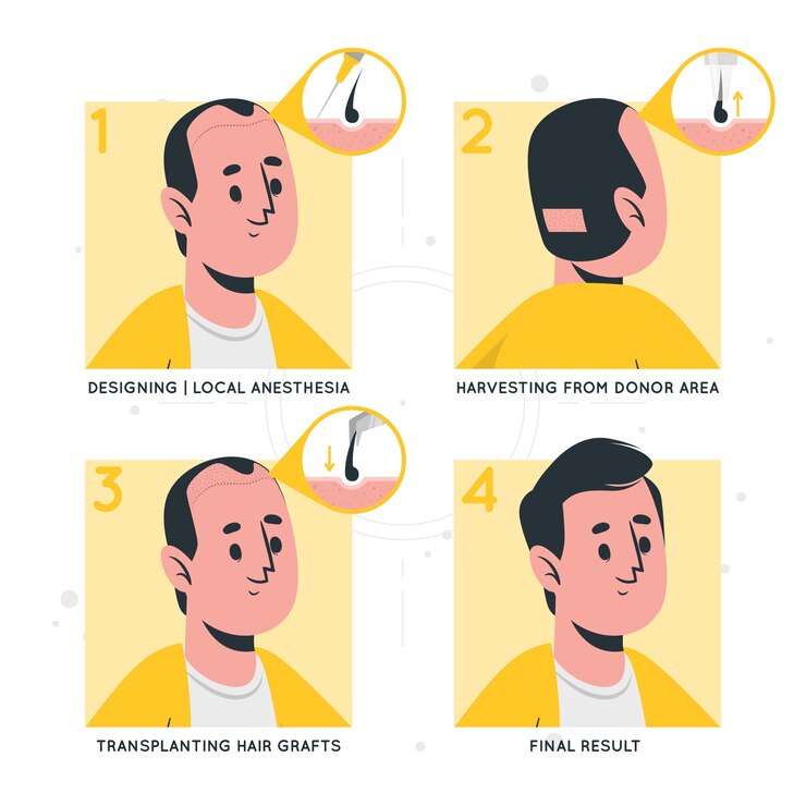 how does hair transplant work