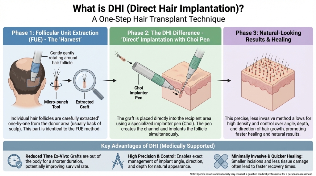 DHI Direct Hair Implantation