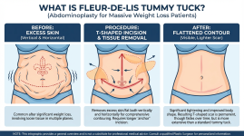 Fleur de Lis Tummy Tuck