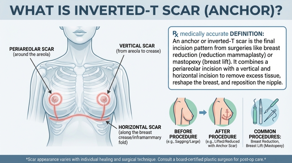 Inverted T Scar Anchor