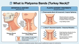 Platysma Bands Turkey Neck