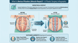 Rectus Plication Muscle Repair