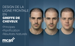 Design de la ligne frontale en greffe de cheveux : principes, planification et résultats naturels