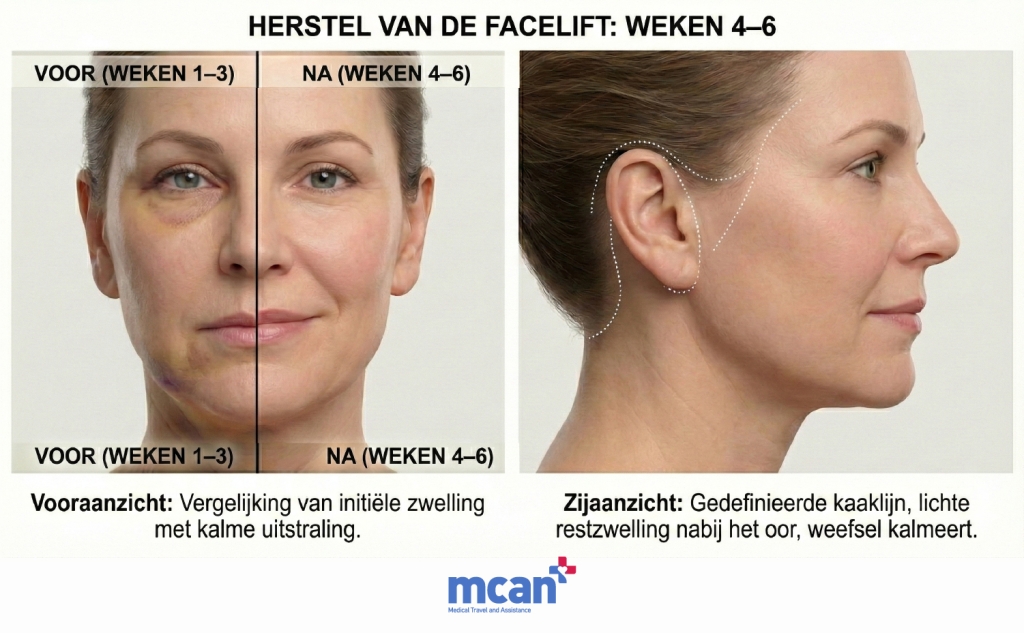 Facelift herstel: wat u kunt verwachten van dagen tot maanden 3 NL Weeks 46 NL Weeks 46