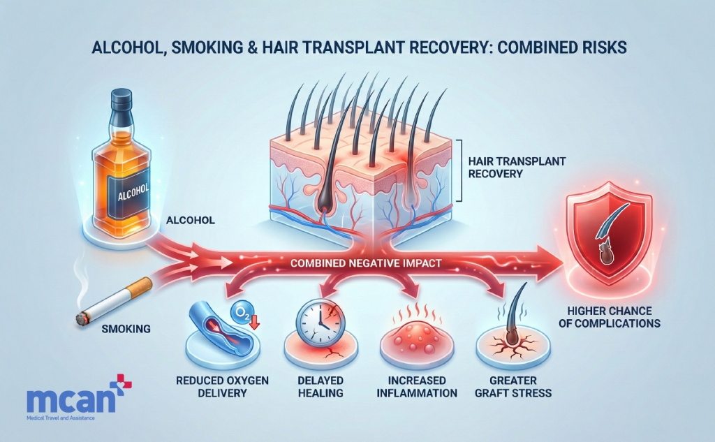 en Alcohol Smoking and Hair Transplant Recovery