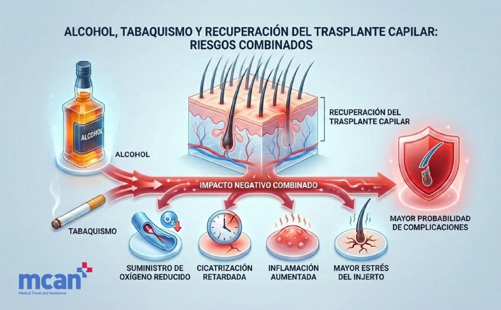 es Alcohol Smoking and Hair Transplant Recovery