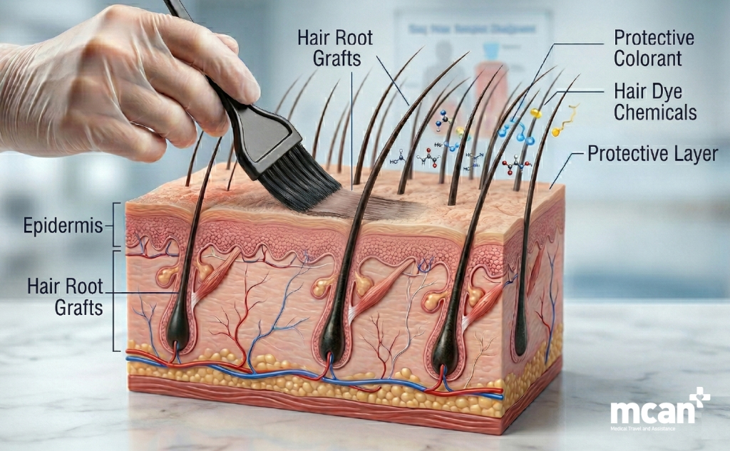 Can Hair Dye Damage Transplanted Grafts