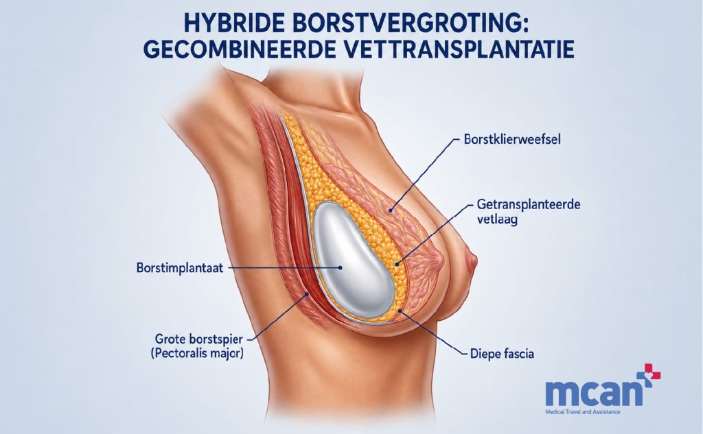 What Is Hybrid Breast Augmentation nl