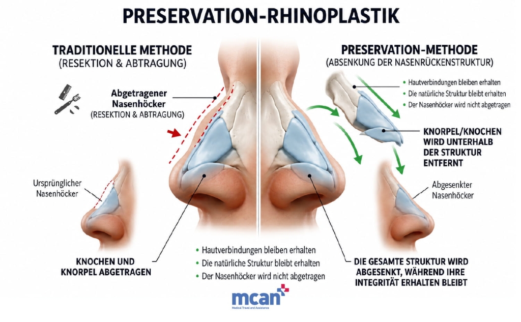Preservation Rhinoplastik: Was sie ist, wie sie funktioniert und für wen sie geeignet ist 2 What Is Preservation Rhinoplasty de What Is Preservation Rhinoplasty de