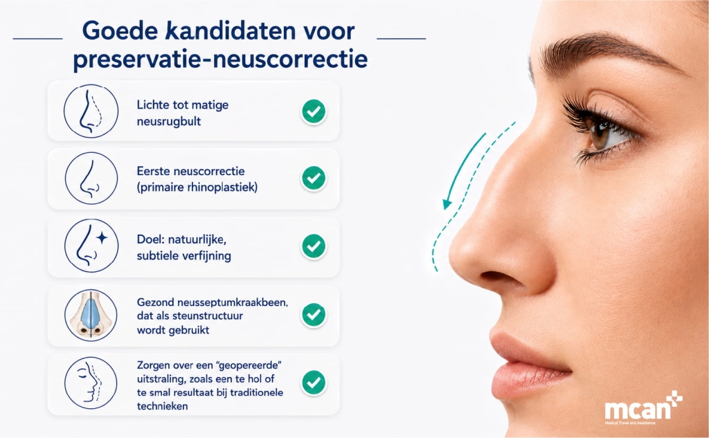 Preservation rhinoplastiek: wat het is, hoe het werkt en voor wie het geschikt is 4 Who Is a Good Candidate for Preservation Rhinoplasty nl Who Is a Good Candidate for Preservation Rhinoplasty nl