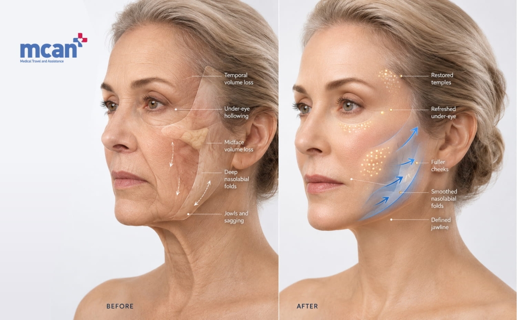 Fat Grafting in Facial Surgery: How Much Fat Is Taken and Where From? 2 Why Fat Grafting Is Done Alongside a Facelift en Why Fat Grafting Is Done Alongside a Facelift en