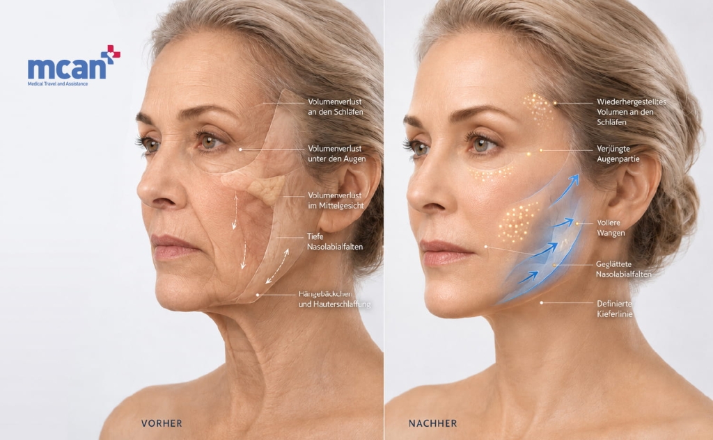 Eigenfetttransfer im Gesicht: Wie viel Fett wird entnommen und woher? 2 Why Fat Grafting Is Done Alongside a Facelift de Why Fat Grafting Is Done Alongside a Facelift de